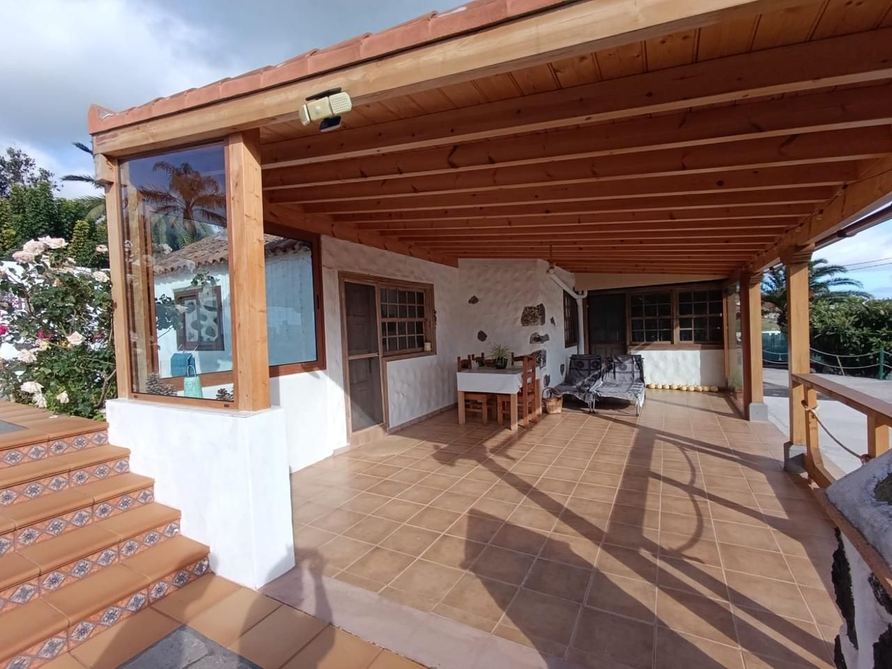 Exterior view of Houses for sale in Breña Alta  with Private garden and Terrace