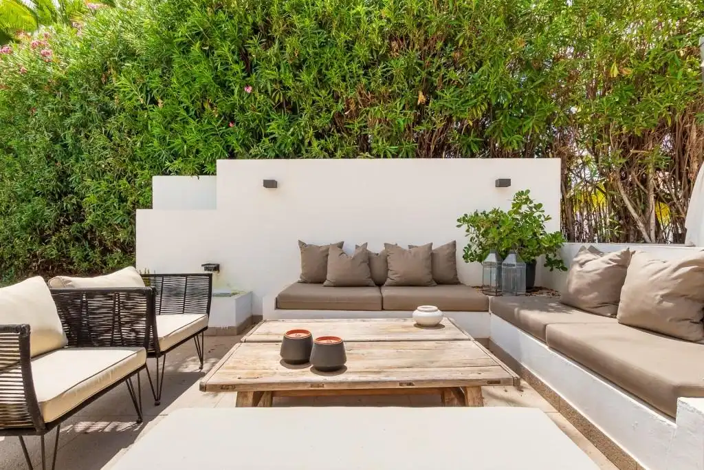 Terrassa de Casa o xalet en venda en Marbella amb Aire condicionat, Calefacció i Jardí privat