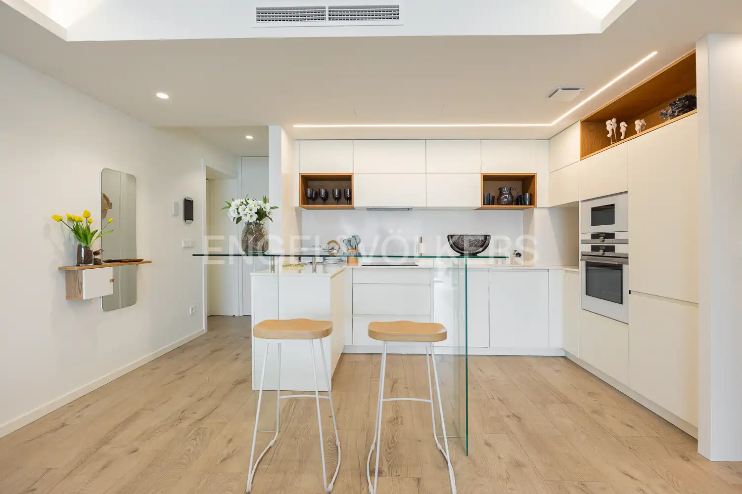 Kitchen of Flat for sale in Pedreguer  with Air Conditioner, Heating and Private garden