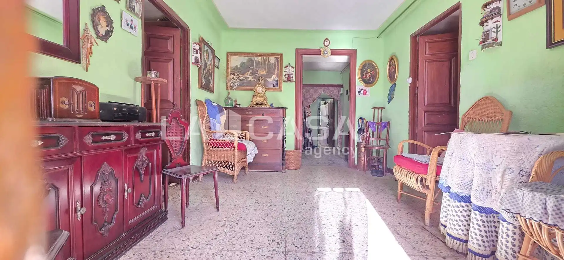 Living room of Houses for sale in Villavaquerín, Valladolid