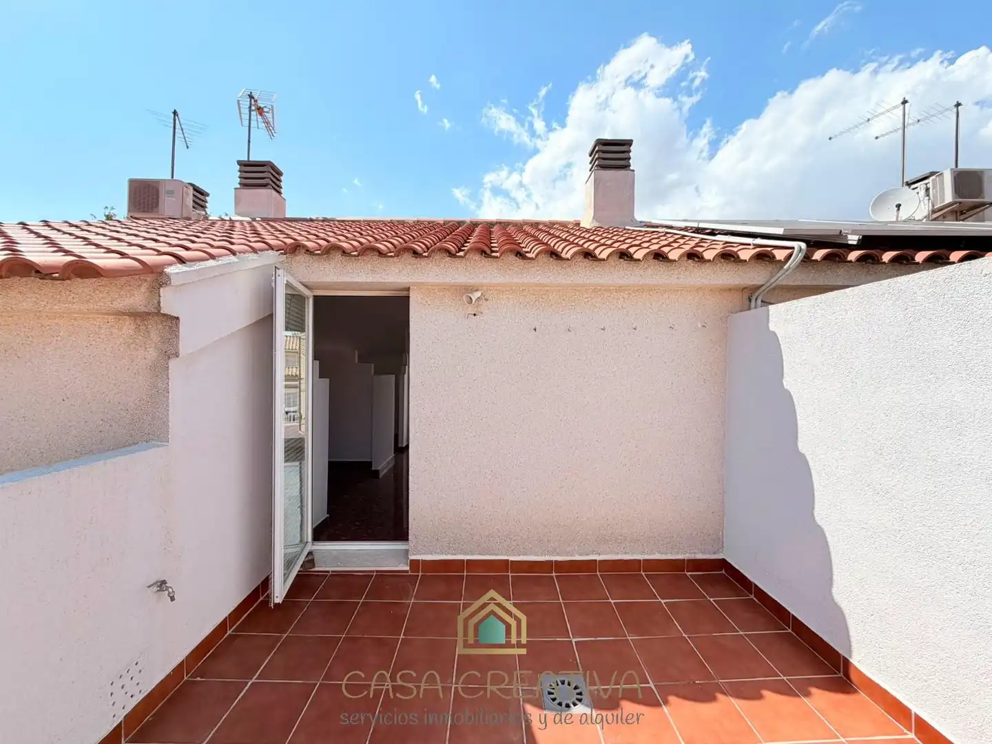 Terraza de Casa adosada en venta en Picanya con Jardín privado, Terraza y Trastero