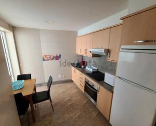Kitchen of Flat to rent in Santiago de Compostela   with Heating, Terrace and Furnished