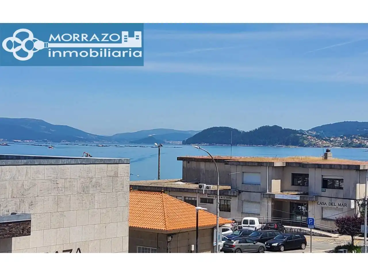 Exterior view of Flat for rent in Bueu  with Heating, Parquet flooring and Furnished