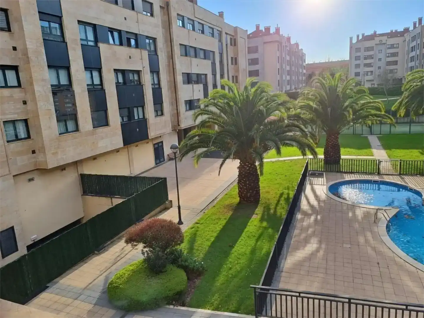 Exterior view of Flat for sale in Gijón   with Swimming Pool