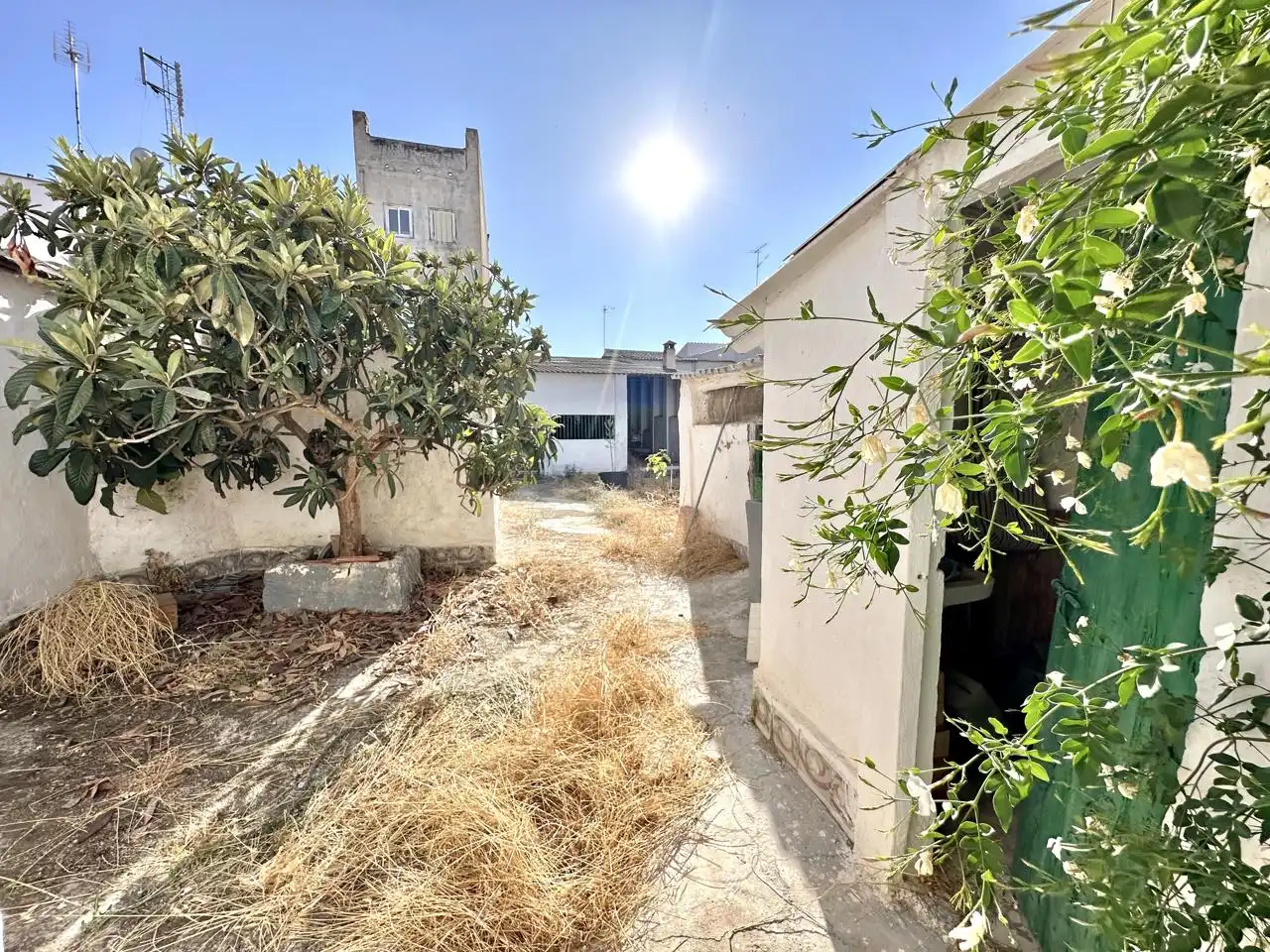 Vista exterior de Casa o xalet en venda en Sierra de Yeguas amb Jardí privat