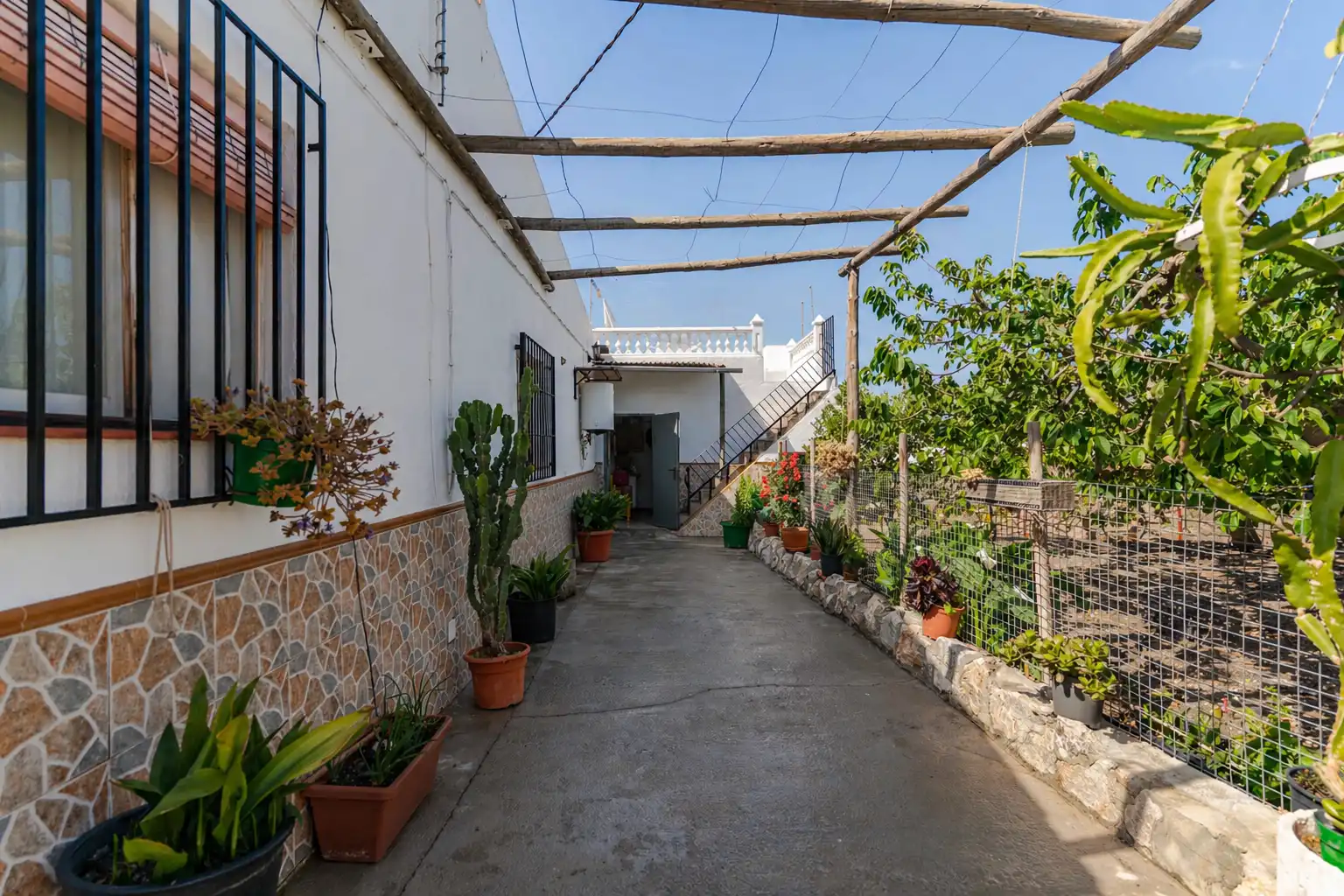 Vista exterior de Finca rústica en venta en Motril con Calefacción, Jardín privado y Terraza