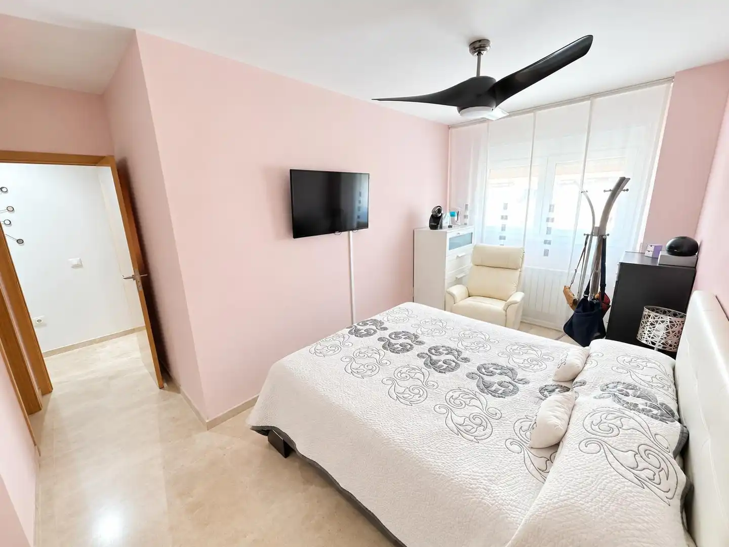 Bedroom of Flat for sale in Ciudad Real  with Air Conditioner, Heating and Terrace