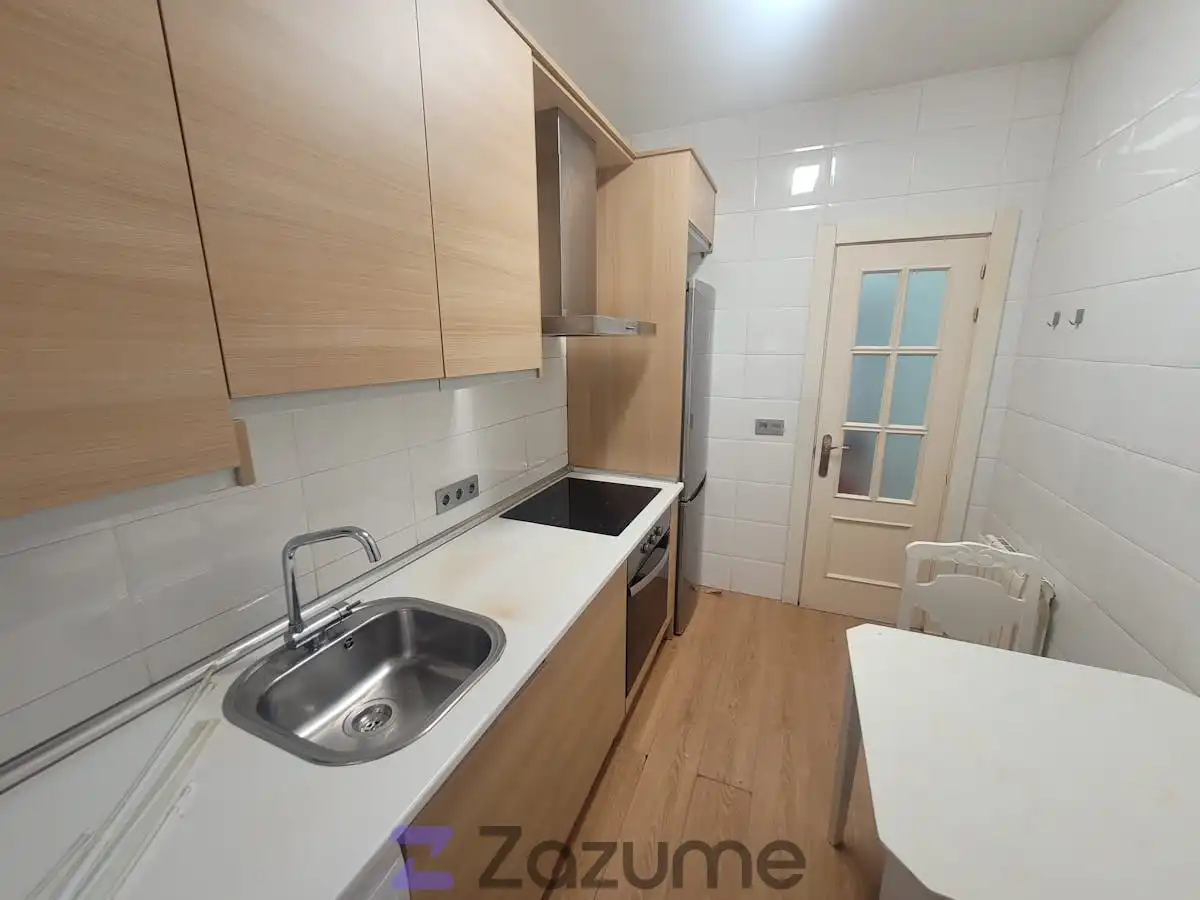 Küche von Wohnung zur Miete in Segovia mit Heizung, Parkett und Möbliert