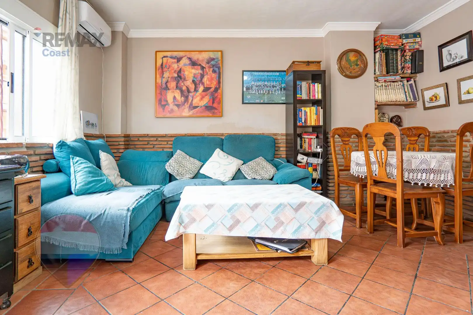 Sala de estar de Casa o chalet en venta en Málaga