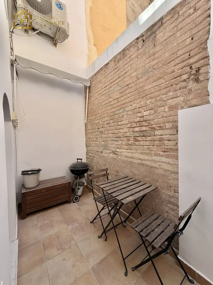 Terrassa de Casa adosada en venda en Valencia amb Calefacció, Terrassa i Moblat