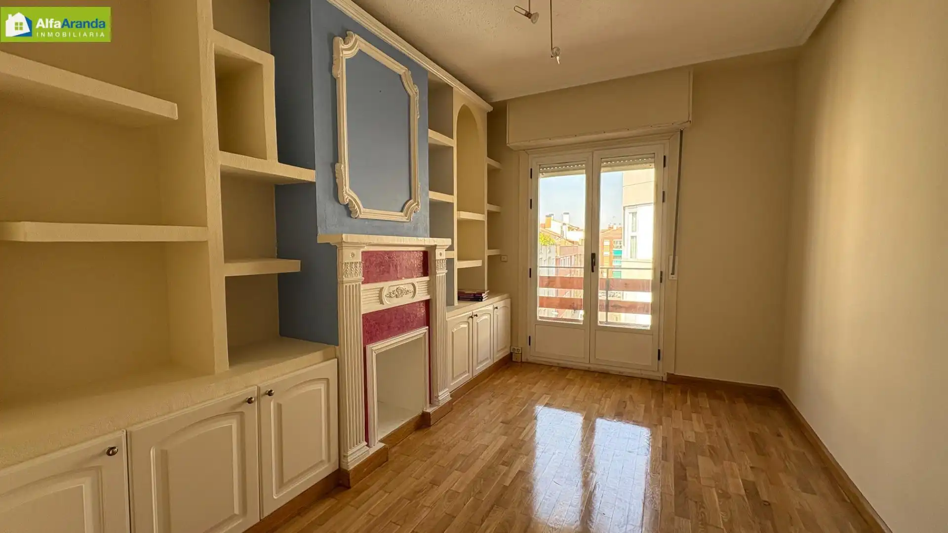 Wohnzimmer von Wohnung zum Verkauf in Aranda de Duero mit Heizung, Parkett und Terrasse