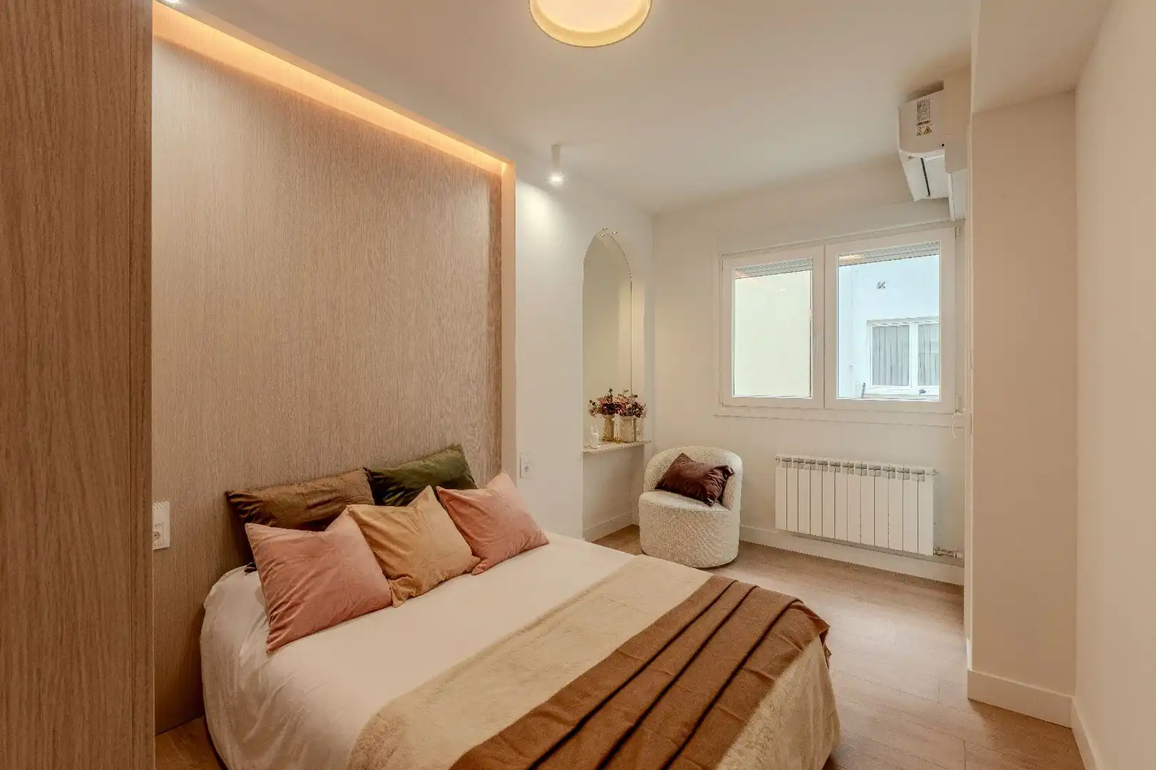 Schlafzimmer von Wohnung zum Verkauf in  Logroño mit Klimaanlage, Heizung und Terrasse