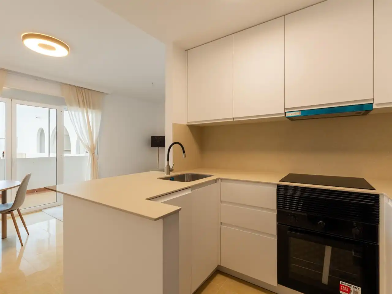 Cocina de Apartamento en venta en Pulpí con Aire acondicionado, Calefacción y Piscina