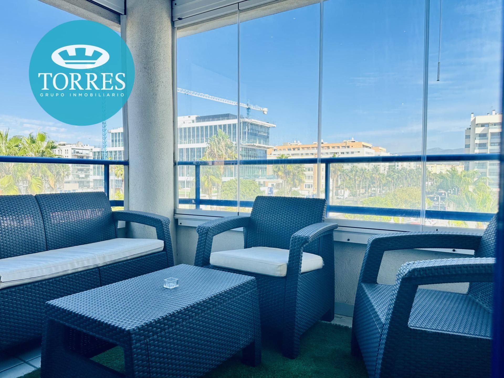 Terrace of Flat to rent in Málaga Capital  with Air Conditioner, Terrace and Balcony