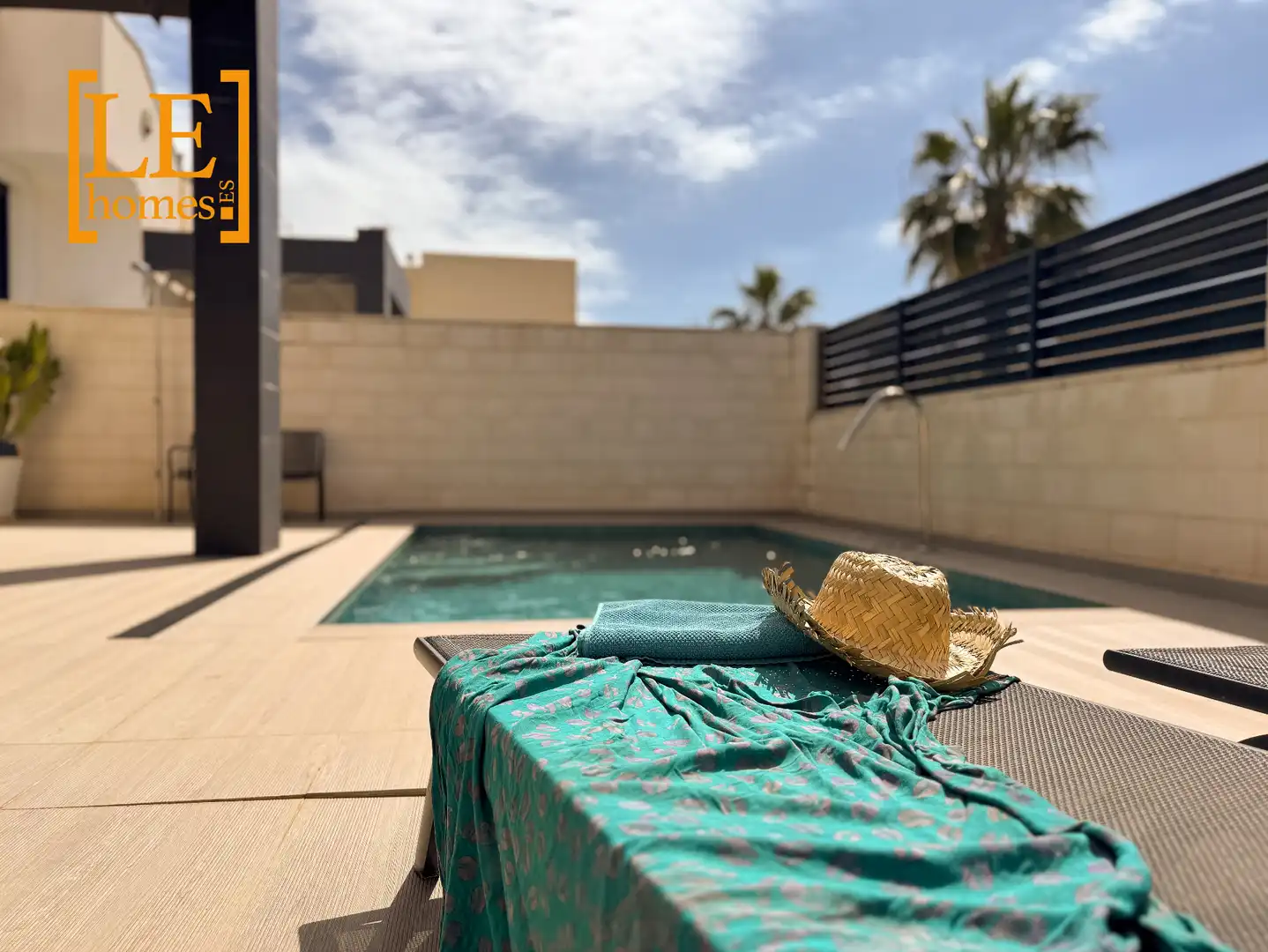 Piscina de Casa o xalet en venda en Rojales amb Aire condicionat, Jardí privat i Terrassa