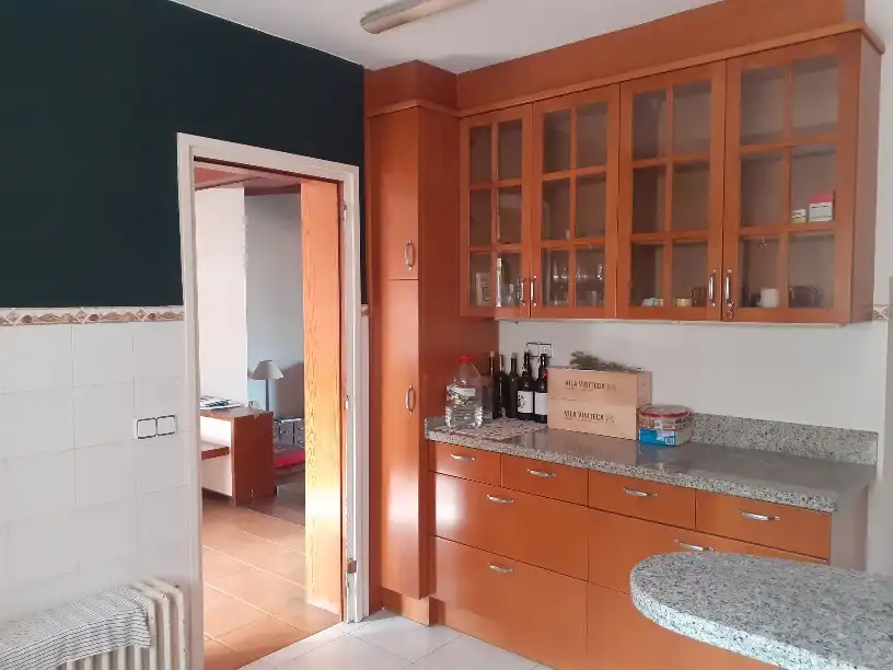 Küche von Haus oder Chalet zum Verkauf in Gelida mit Heizung, Privatgarten und Parkett