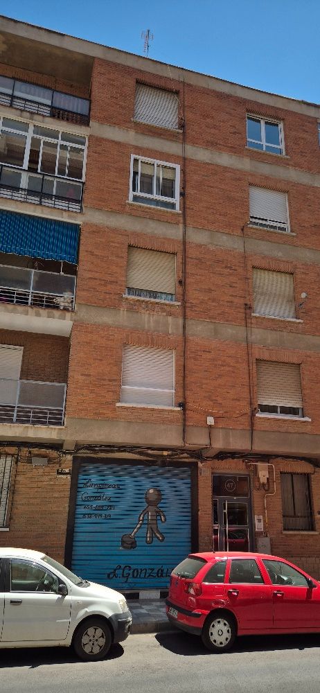 Exterior view of Flat for sale in  Albacete Capital  with Air Conditioner, Heating and Balcony