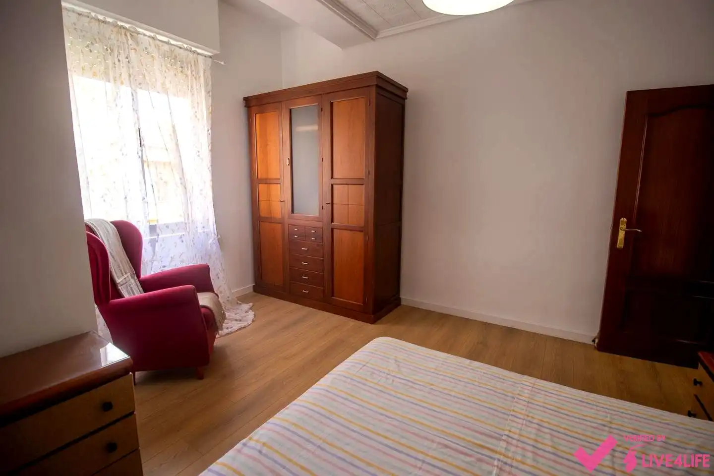 Bedroom of Flat for rent in Godella  with Furnished