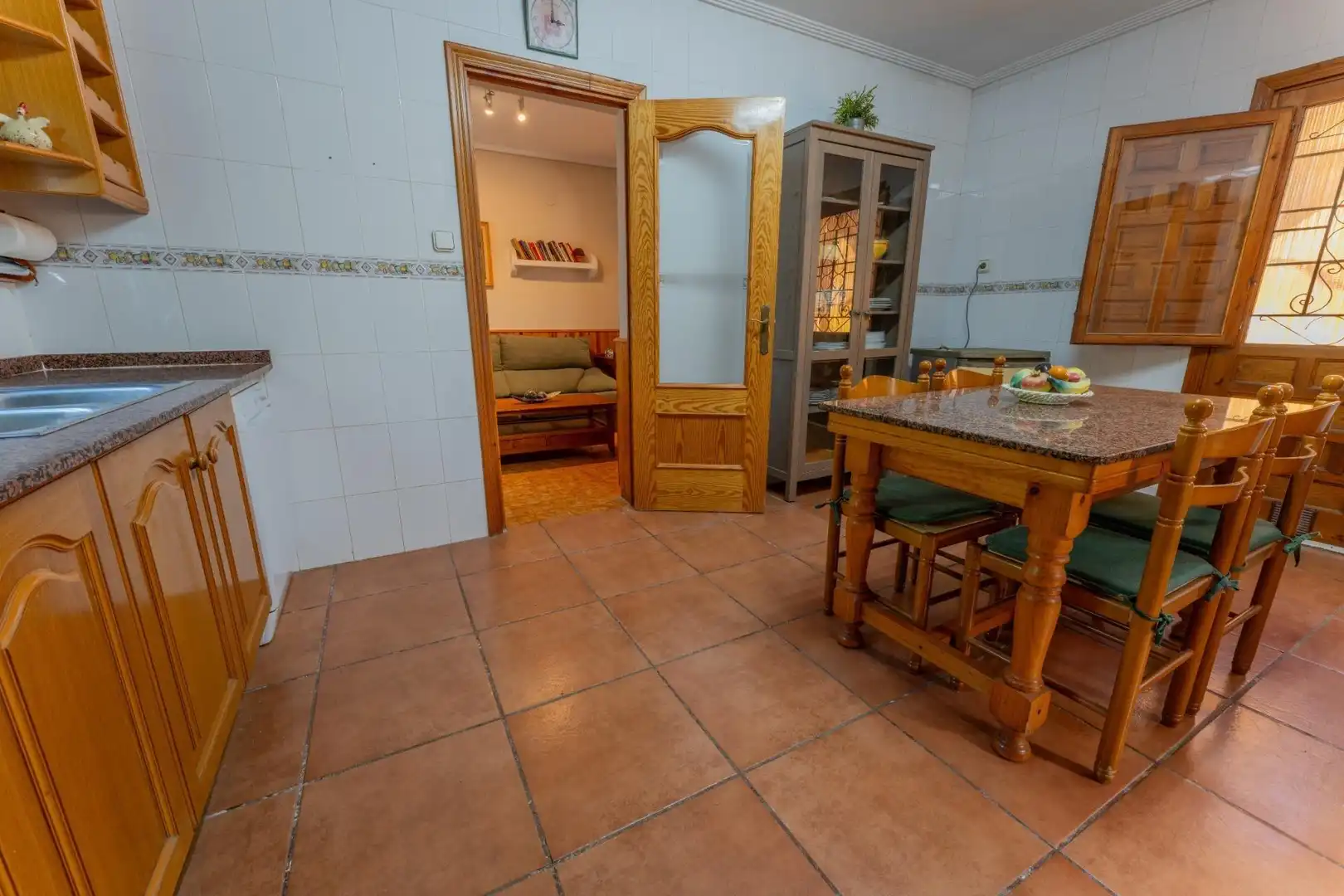 Cocina de Casa o chalet en venta en Elche / Elx con Jardín privado, Terraza y Piscina