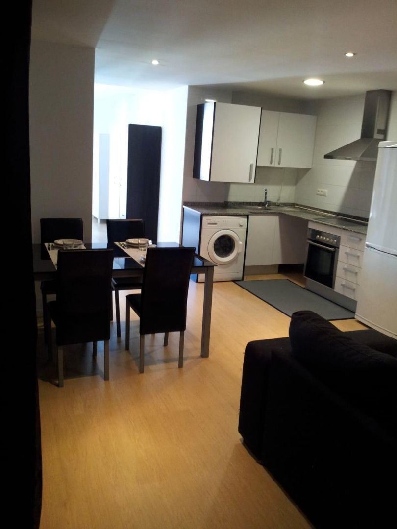 Cuina de Pis de lloguer en Alicante / Alacant amb Aire condicionat, Parquet i Moblat
