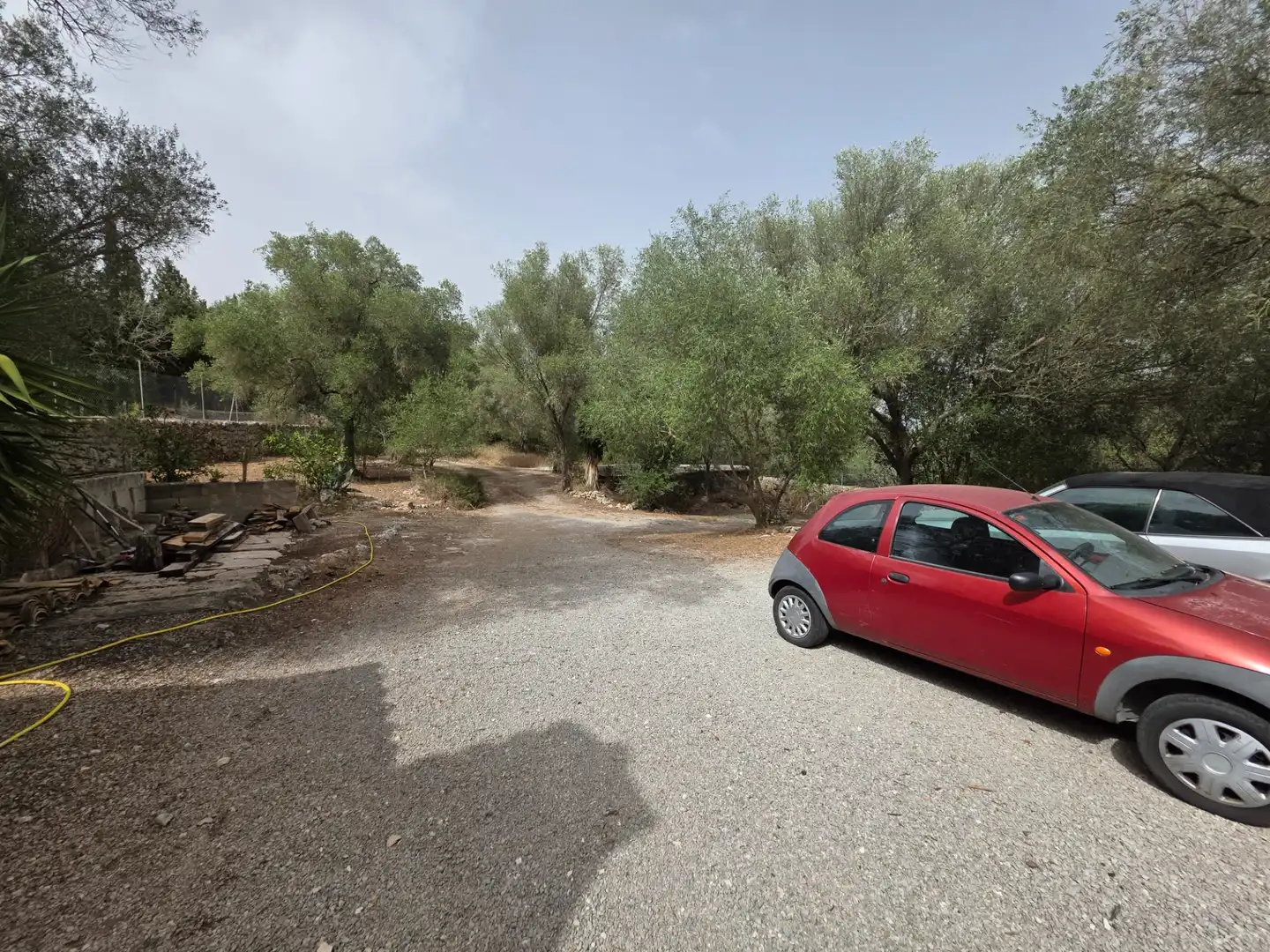 Parking of Country homes for rent in Alaior  with Private garden, Terrace and Swimming Pool