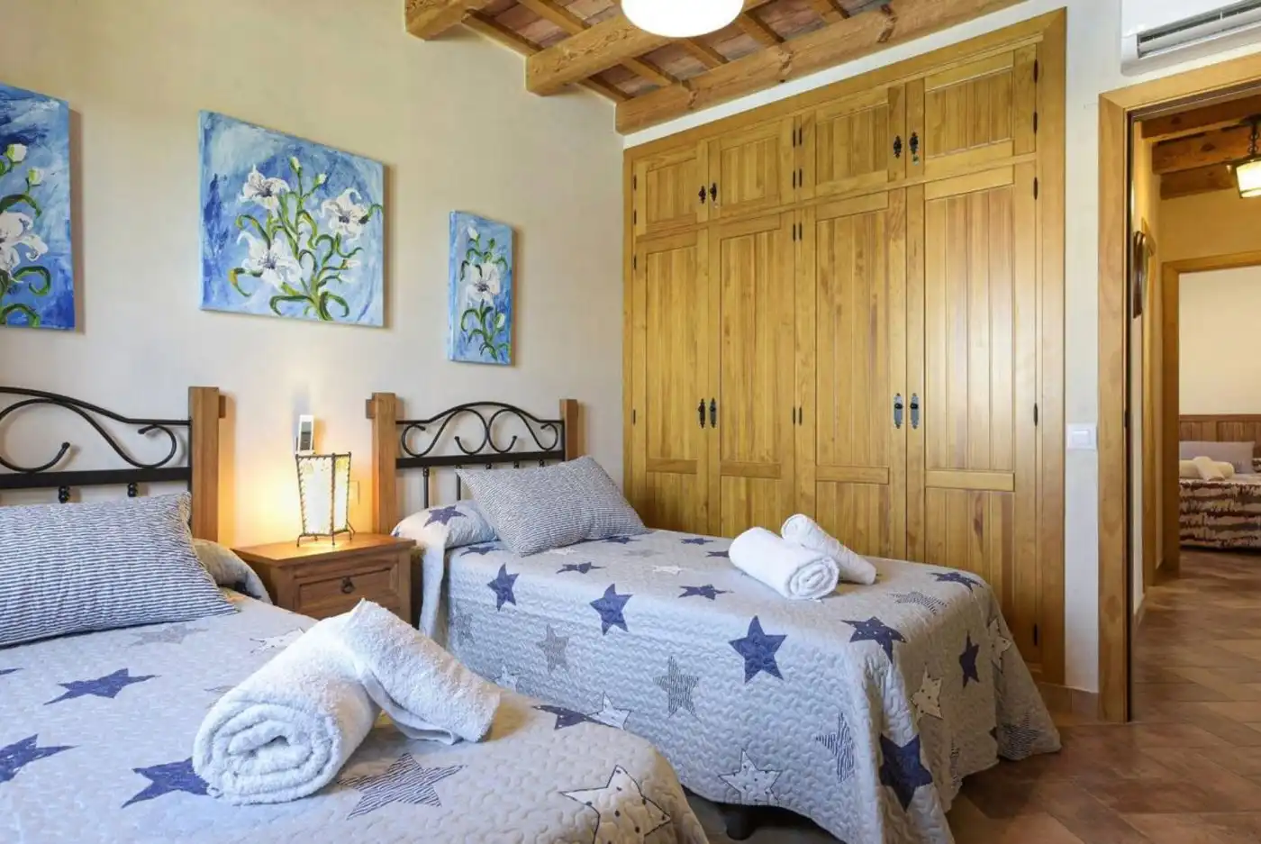 Habitación de Finca rústica en venta en Vejer de la Frontera con Aire acondicionado, Jardín privado y Terraza