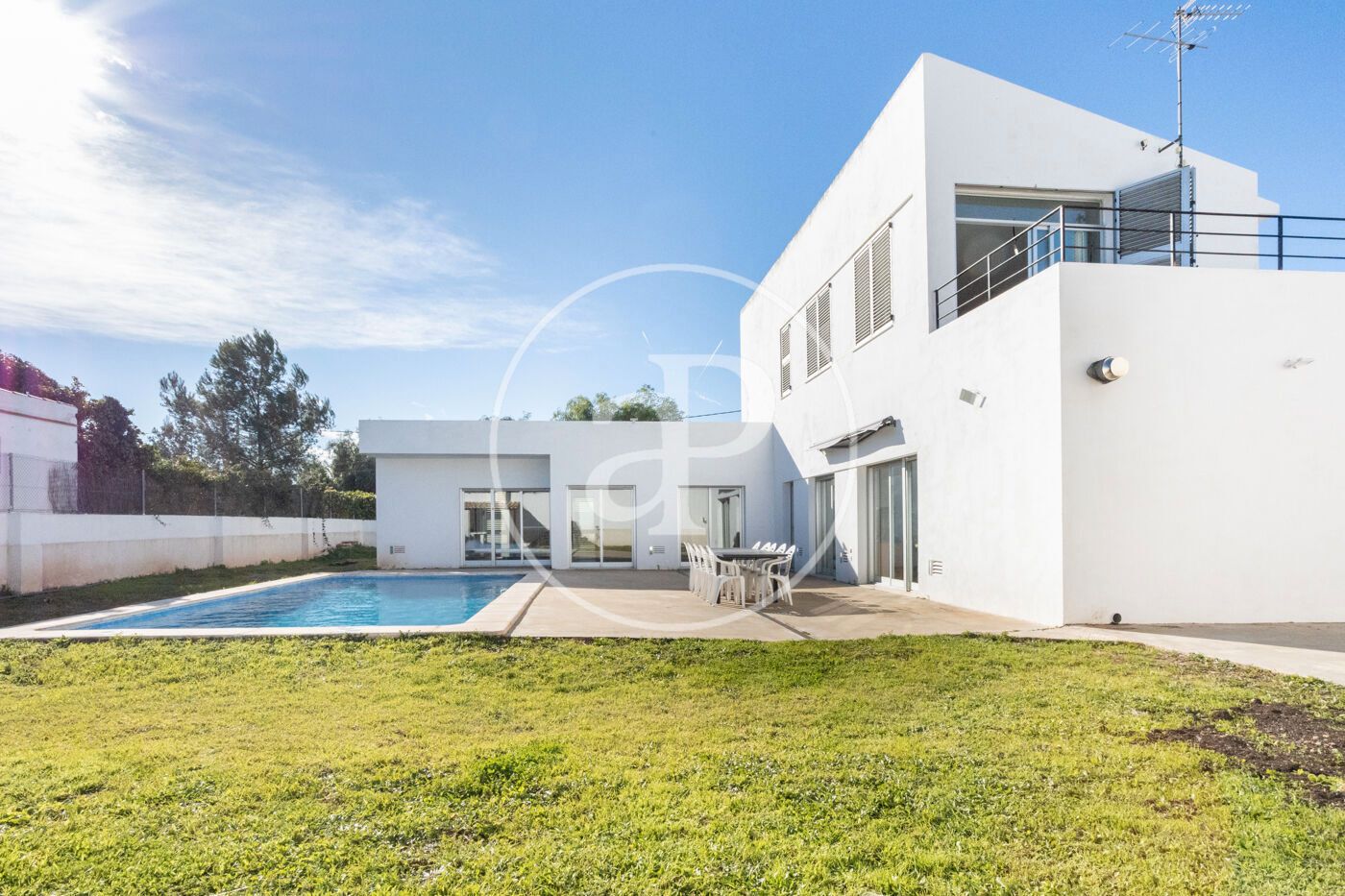 Vista exterior de Casa o chalet en venta en Moncada con Aire acondicionado, Calefacción y Jardín privado