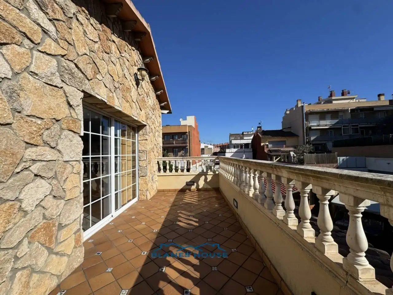 Terrassa de Casa o xalet en venda en Blanes amb Aire condicionat, Calefacció i Jardí privat