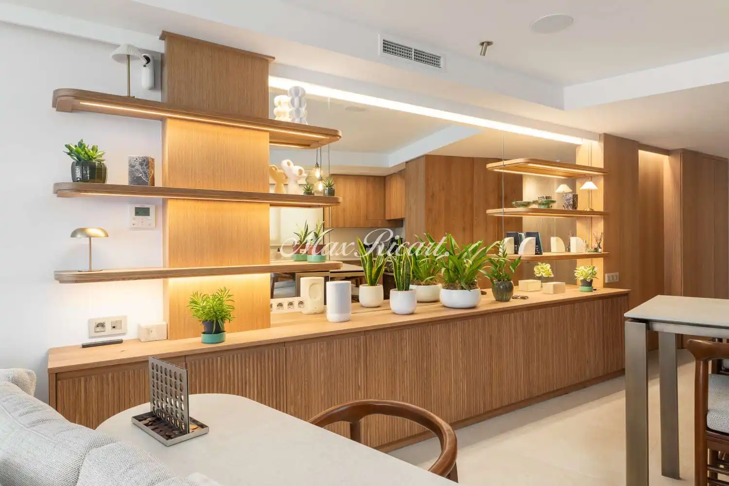 Kitchen of Attic for rent in Barcelona  with Air Conditioner, Heating and Terrace