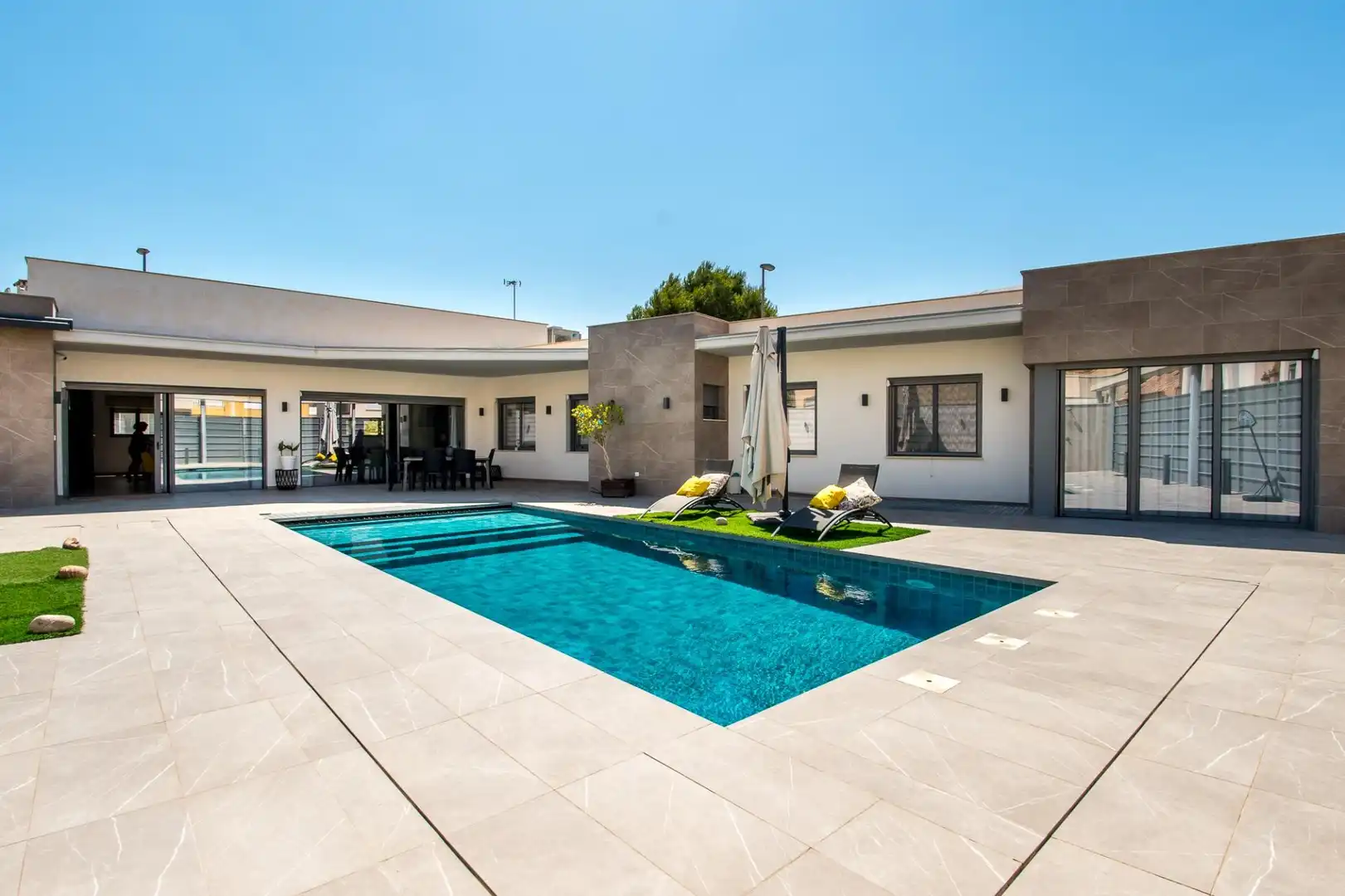 Piscina de Casa o chalet en venta en Murcia con Aire acondicionado, Calefacción y Jardín privado
