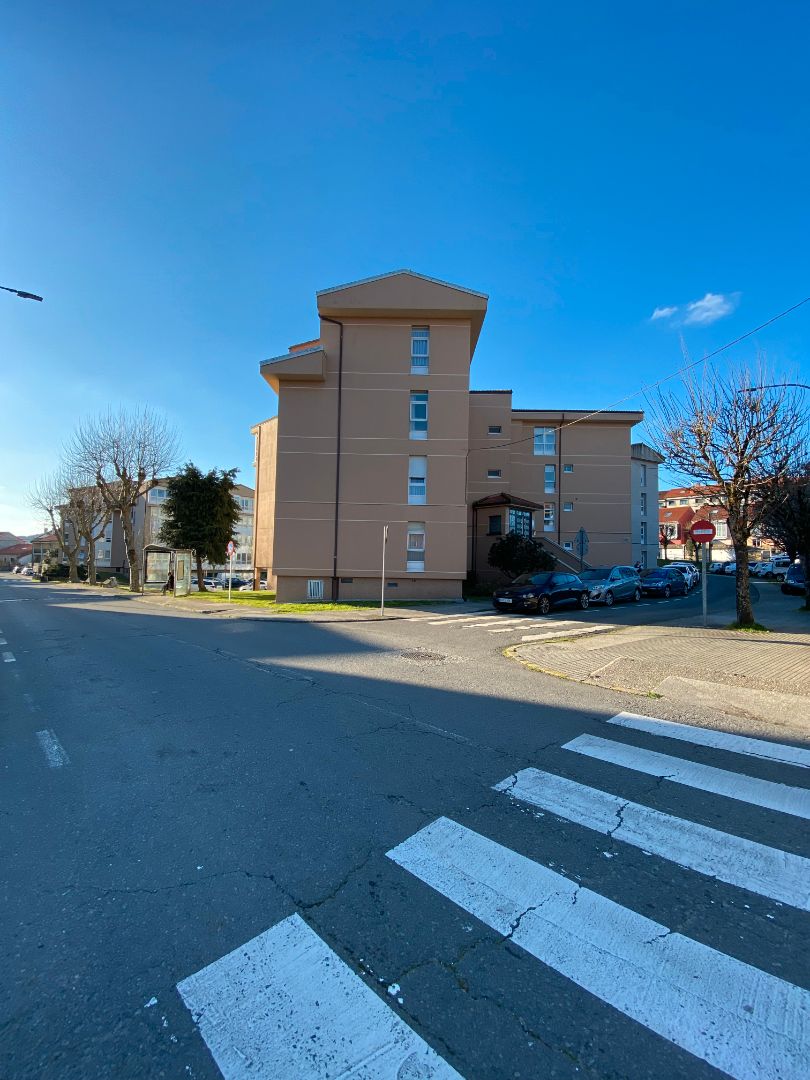 Exterior view of Flat for sale in Santiago de Compostela   with Heating, Storage room and Furnished