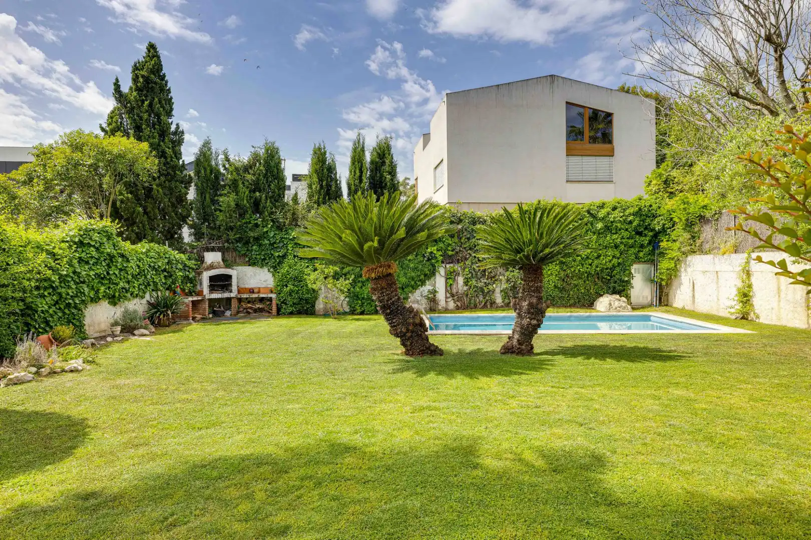 Jardín de Casa o chalet en venta en Sant Cugat del Vallès con Calefacción, Jardín privado y Parquet