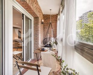 Terrassa de Apartament de lloguer en  Madrid Capital amb Aire condicionat, Calefacció i Moblat