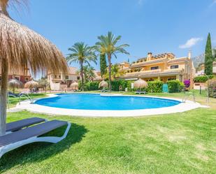 Garden of Single-family semi-detached to rent in Marbella  with Air Conditioner, Terrace and Storage room