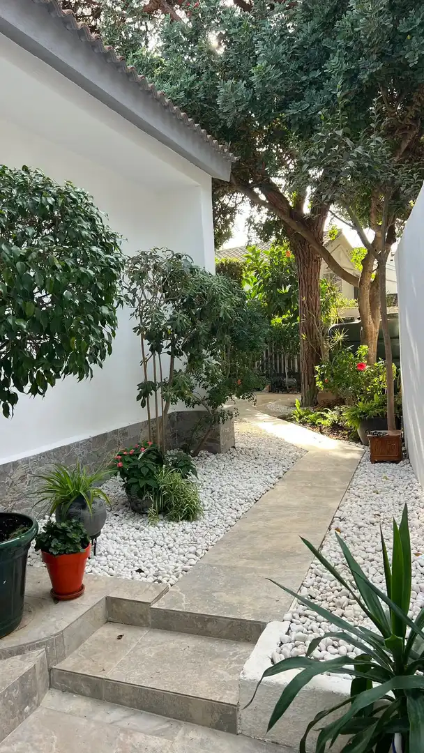 Jardín de Casa o chalet de alquiler en Marbella con Aire acondicionado, Calefacción y Jardín privado
