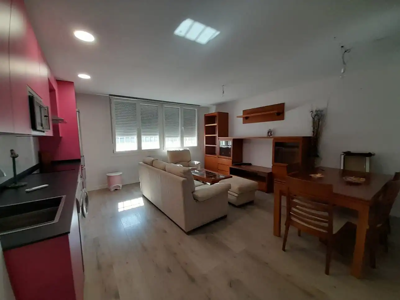 Sala de estar de Piso de alquiler en Madrid con Aire acondicionado, Calefacción y Parquet