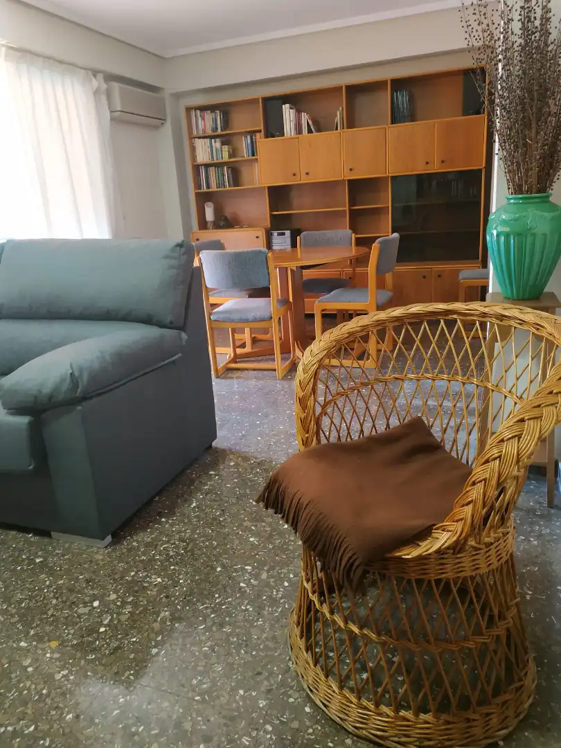 Sala de estar de Piso de alquiler en Valencia con Amueblado, Horno y Lavadora