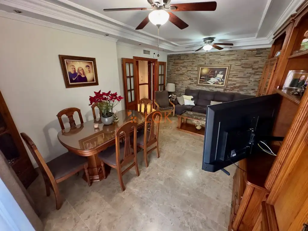 Sala de estar de Piso en venta en Málaga con Aire acondicionado, Jardín privado y Terraza