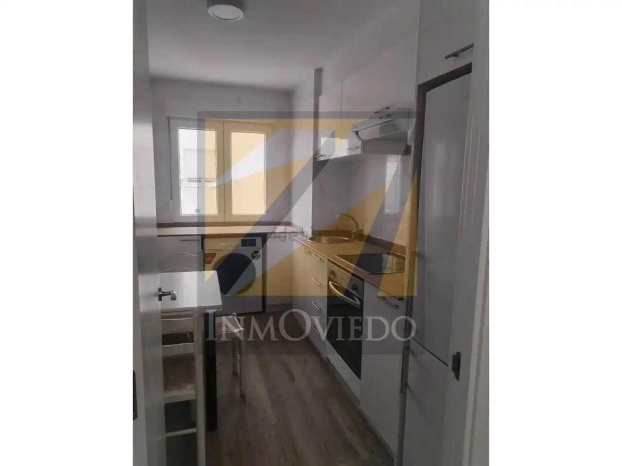 Kitchen of Flat for rent in Oviedo   with Heating and Parquet flooring
