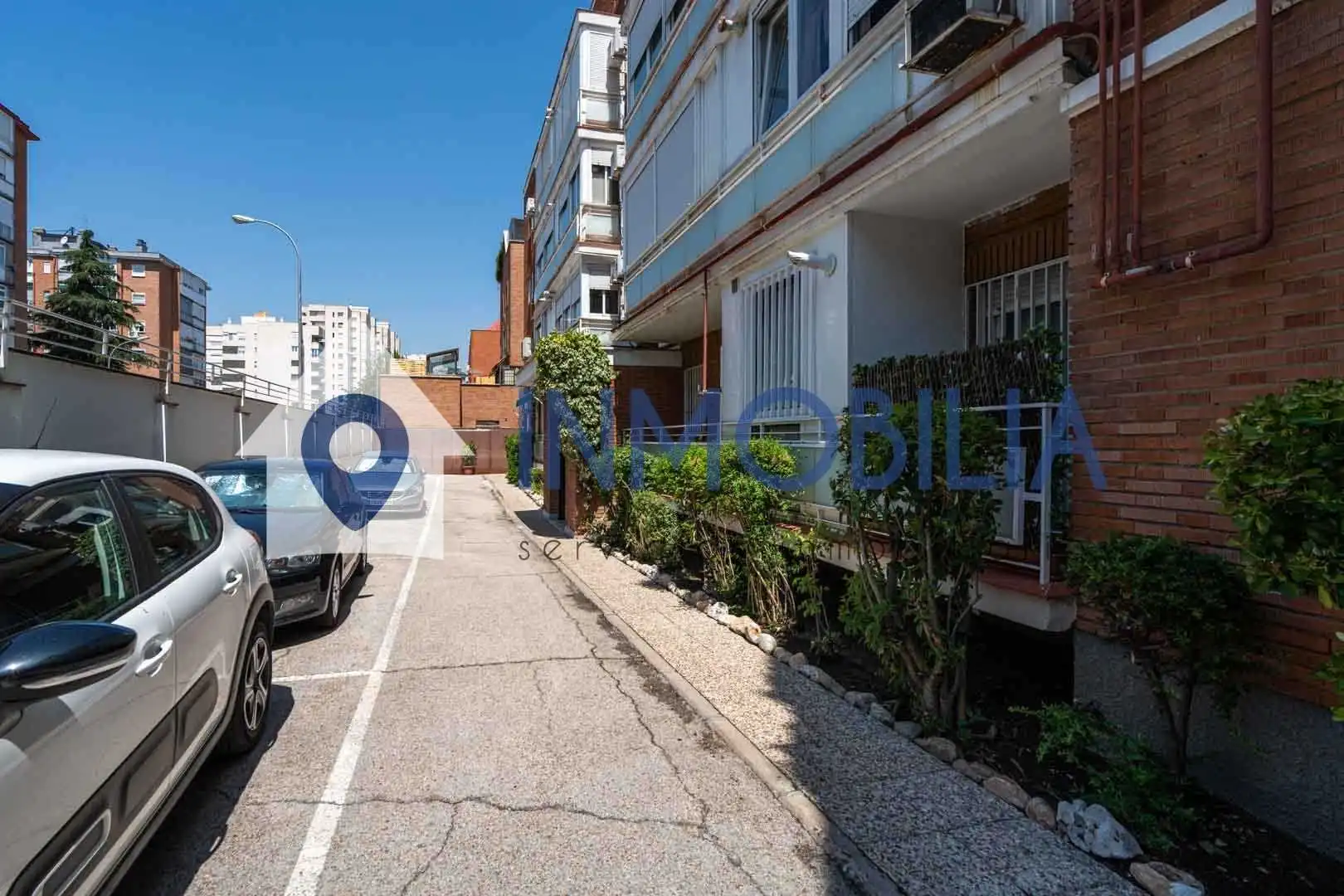 Vista exterior de Ático en venta en Madrid con Calefacción y Terraza