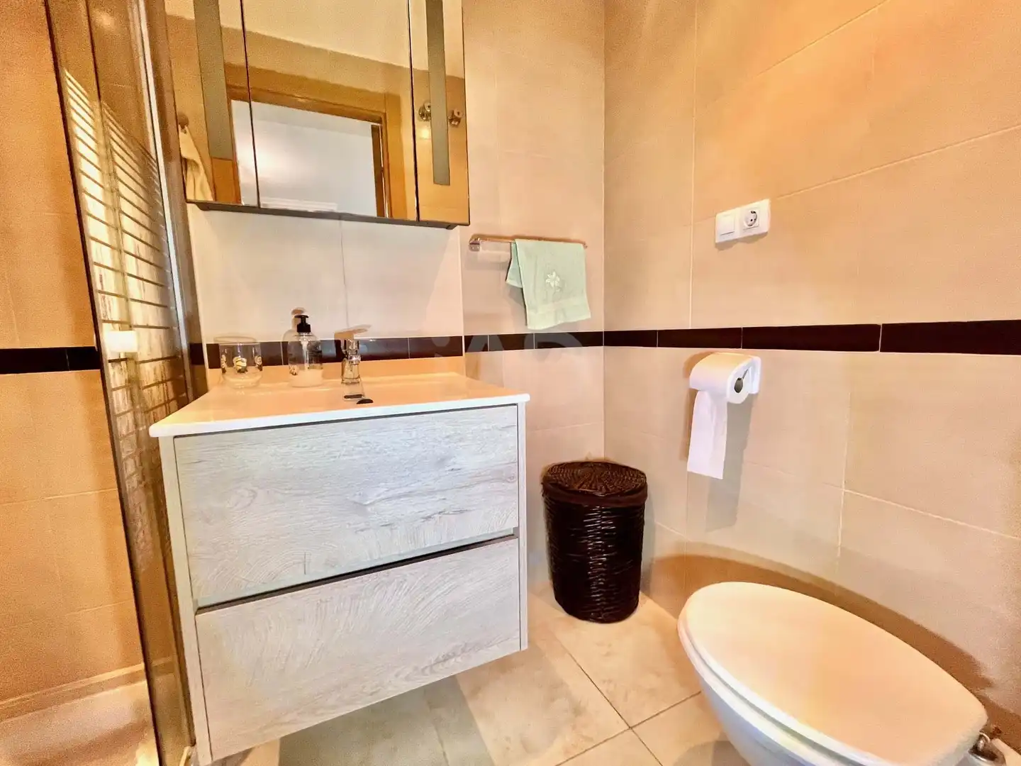 Bathroom of Flat for sale in Oropesa del Mar / Orpesa  with Air Conditioner, Heating and Terrace