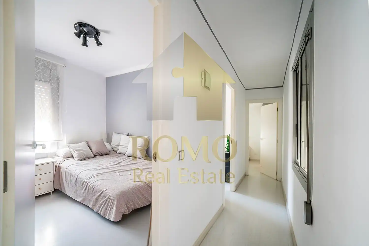Schlafzimmer von Dachboden zum Verkauf in Barberà del Vallès mit Terrasse und Balkon