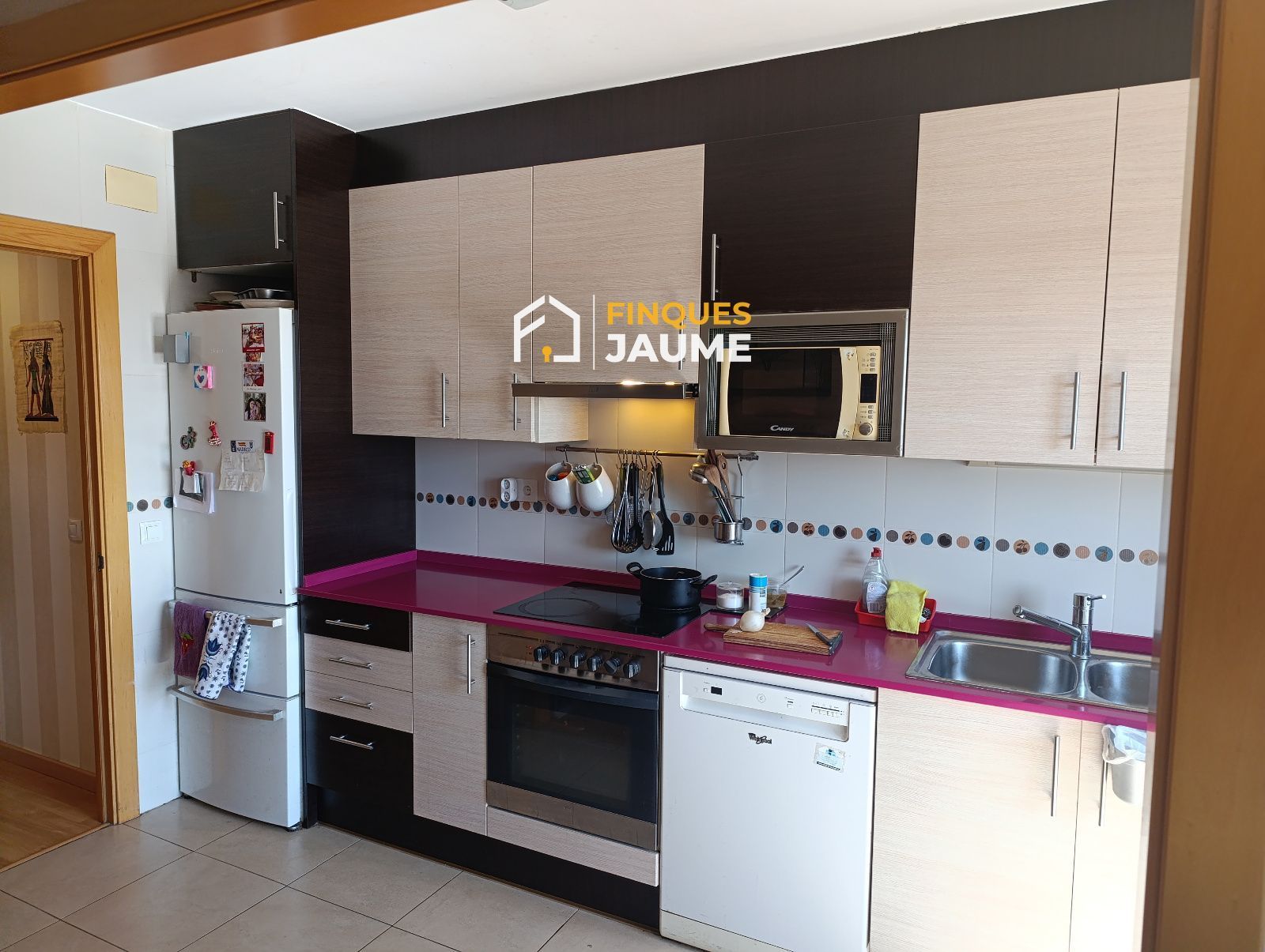 Kitchen of Attic for sale in Almacelles  with Air Conditioner, Heating and Terrace