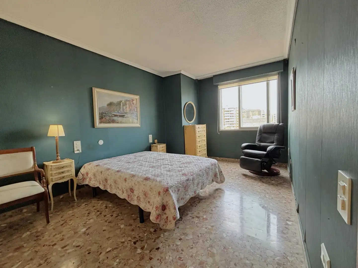 Bedroom of Flat for sale in Castellón de la Plana / Castelló de la Plana  with Air Conditioner, Heating and Terrace