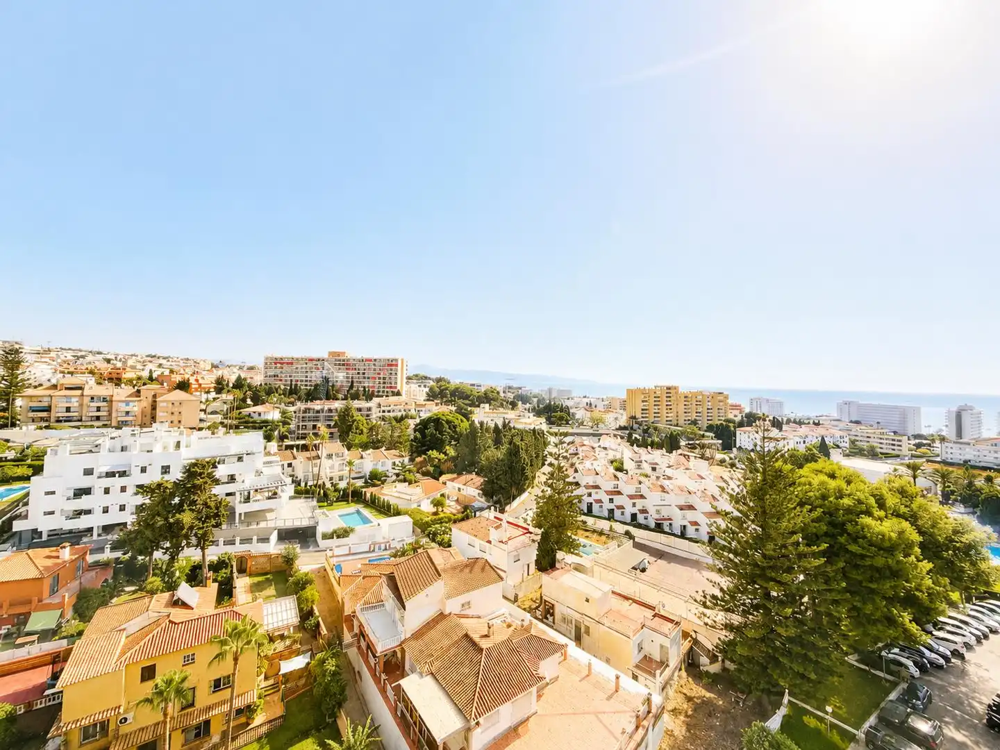Außenansicht von Dachboden zum Verkauf in Benalmádena mit Möbliert und Gemeinschaftspool