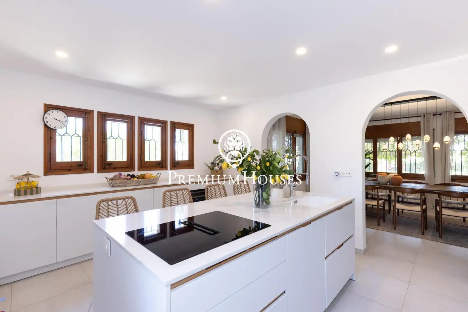 Cocina de Casa o chalet de alquiler en Cunit con Aire acondicionado, Calefacción y Jardín privado