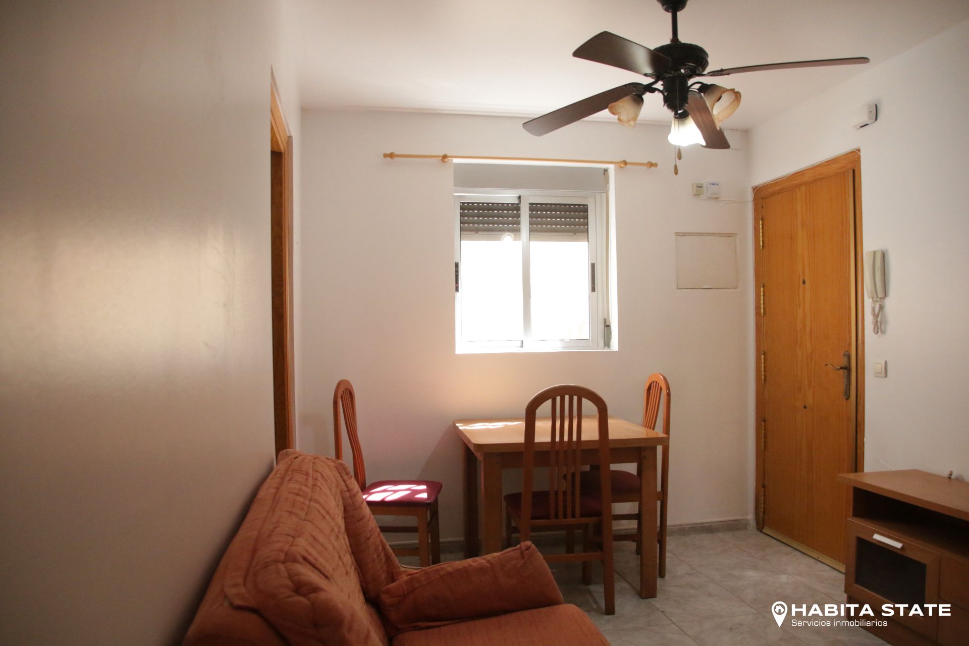 Bedroom of Flat for sale in  Almería Capital  with Furnished, Oven and Washing machine