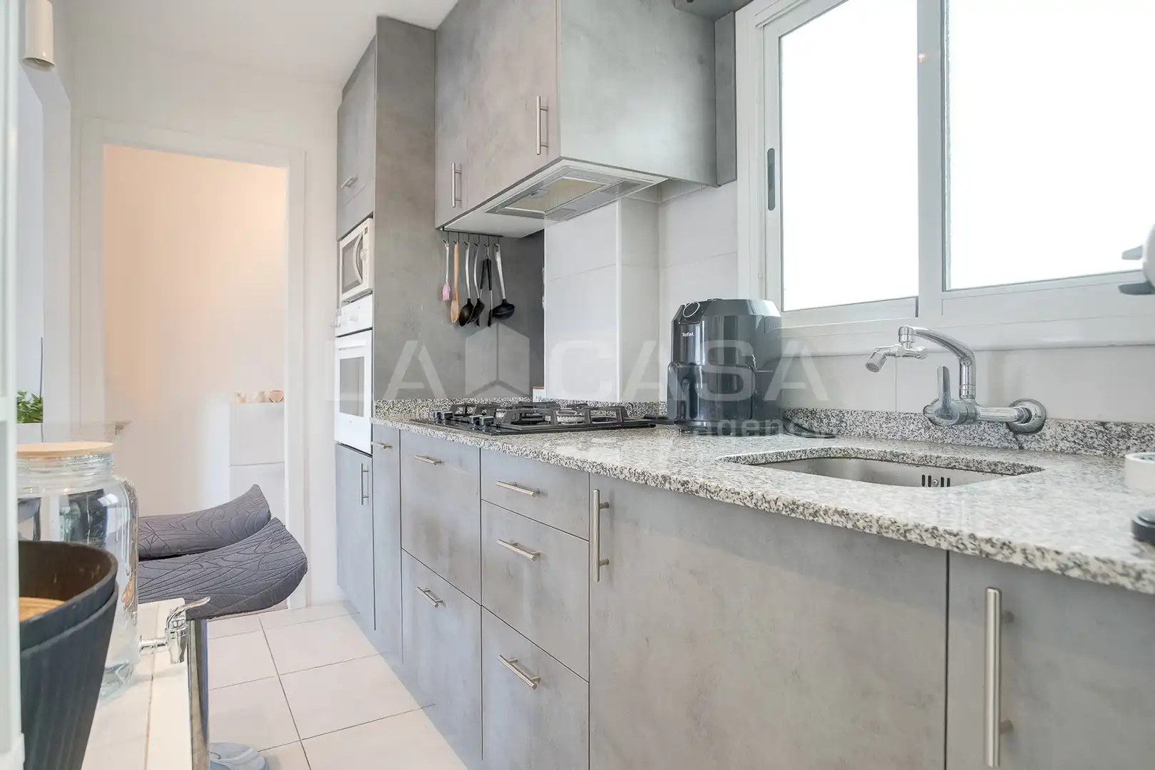 Kitchen of Flat for sale in Granollers  with Balcony