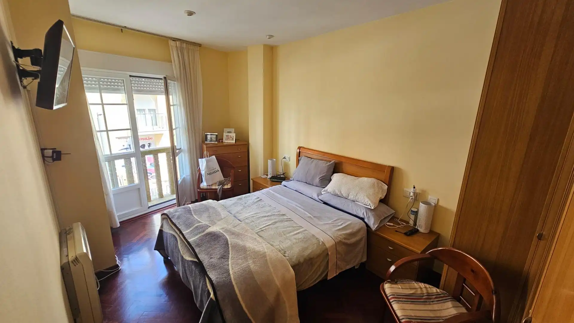 Bedroom of Flat for sale in Fisterra  with Heating, Storage room and Balcony