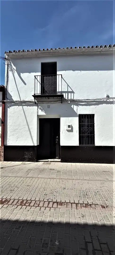 Vista exterior de Casa o xalet en venda en Villamanrique de la Condesa amb Balcó